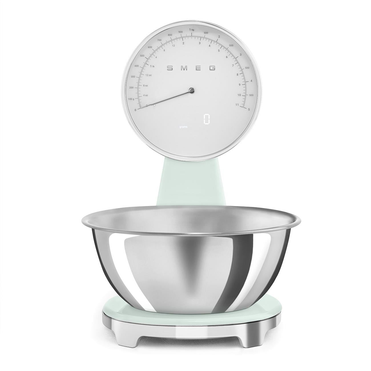 Smeg Retro Analog-Dijital Mutfak Tartısı Pastel Yeşil