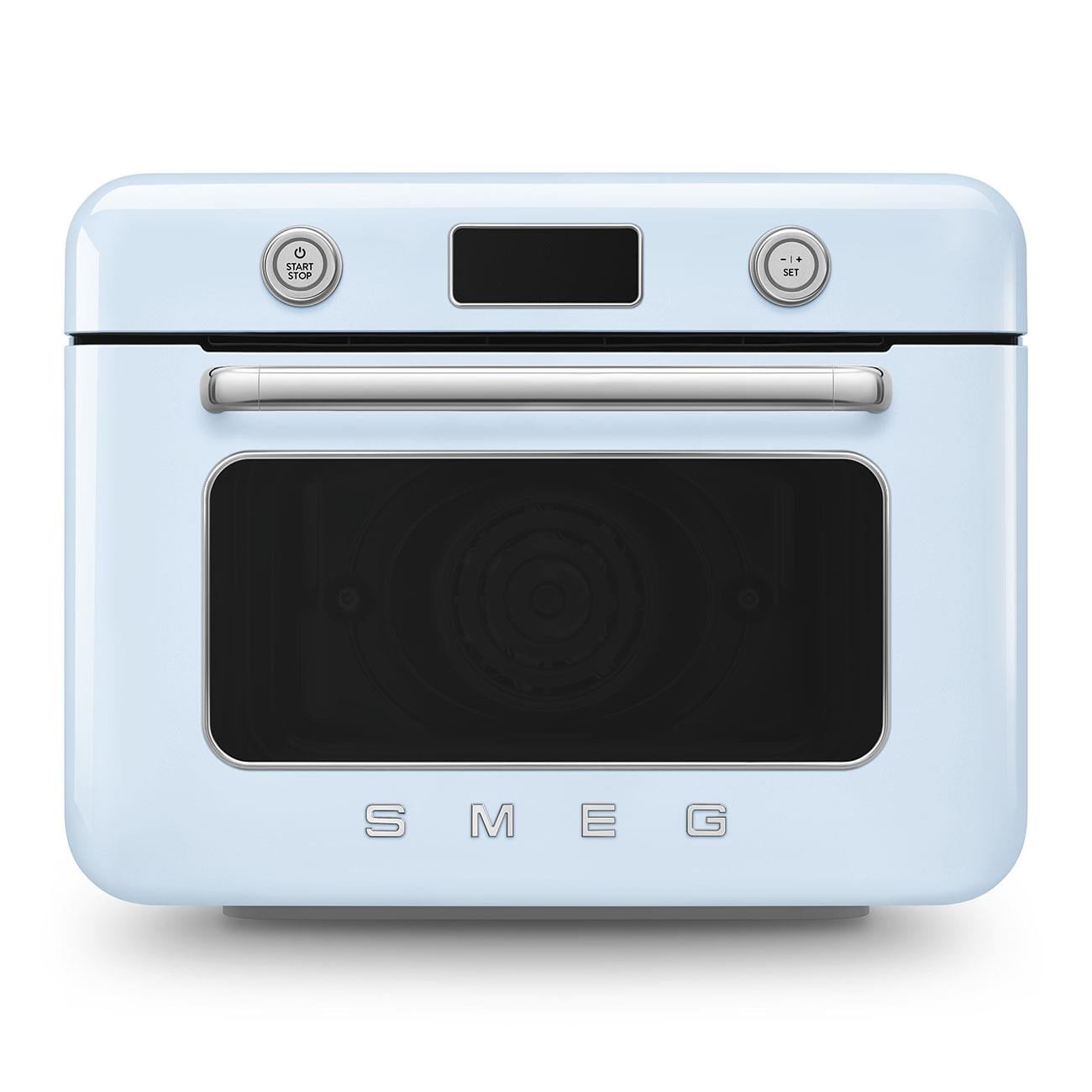 Smeg Retro Solo Kombi Buharlı Fırın Pastel Mavi