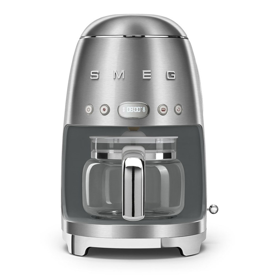 Smeg Silver Filtre Kahve Makinesi DCF02SSEU