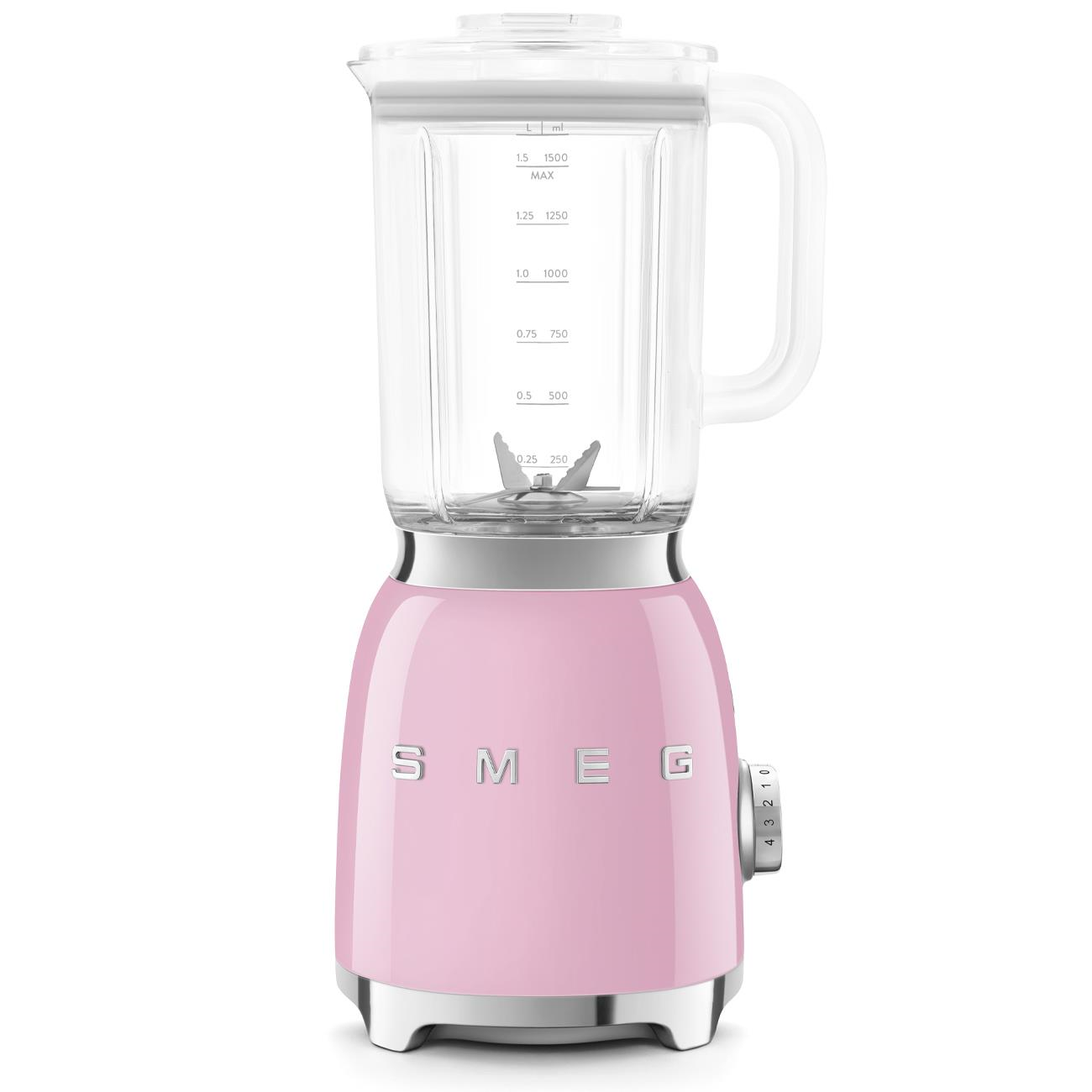 Smeg Smoothie Blender Pembe - BLF03PKEU