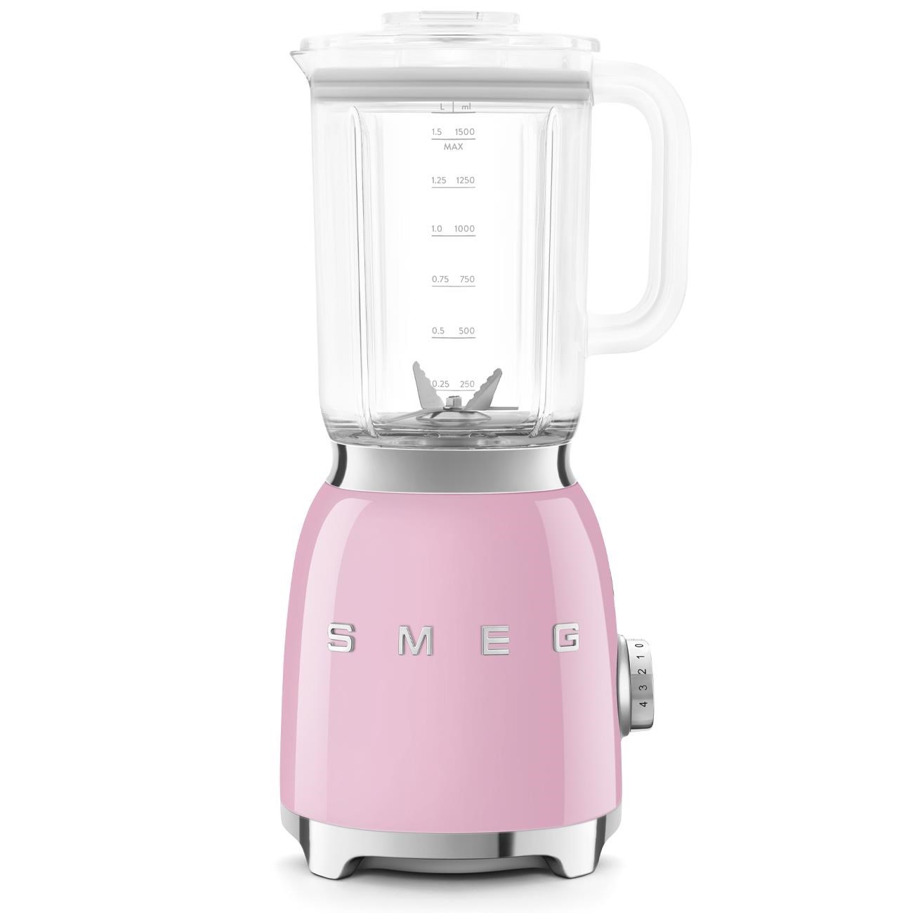Smeg Smoothie Blender Pembe - BLF03PKEU