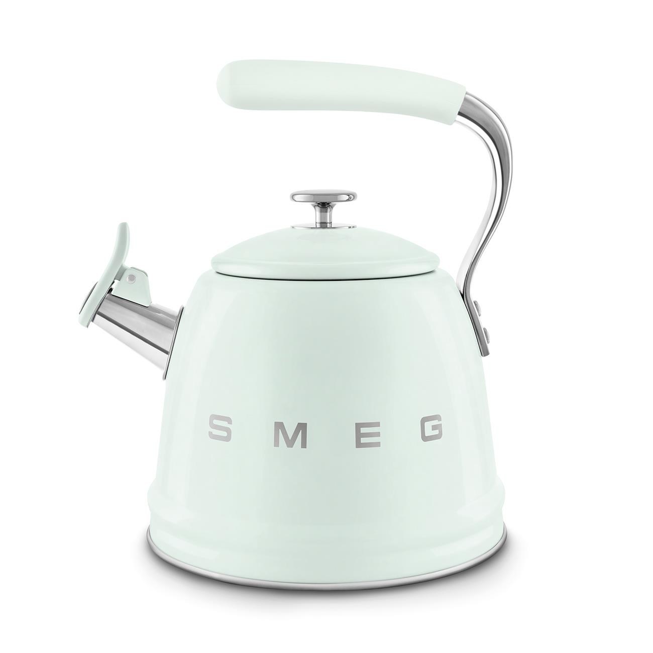 Smeg Su Isıtıcı Pastel Yeşil Set Üstü Islıklı Kettle 2.3 L
