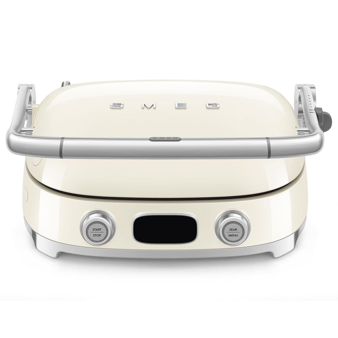 Smeg Waffle & Grill ve Tost Makinesi Krem