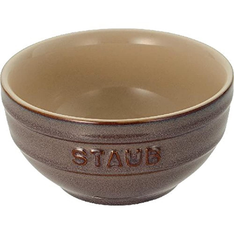 Staub 14cm Seramik Kase Antik Gri- 405118620