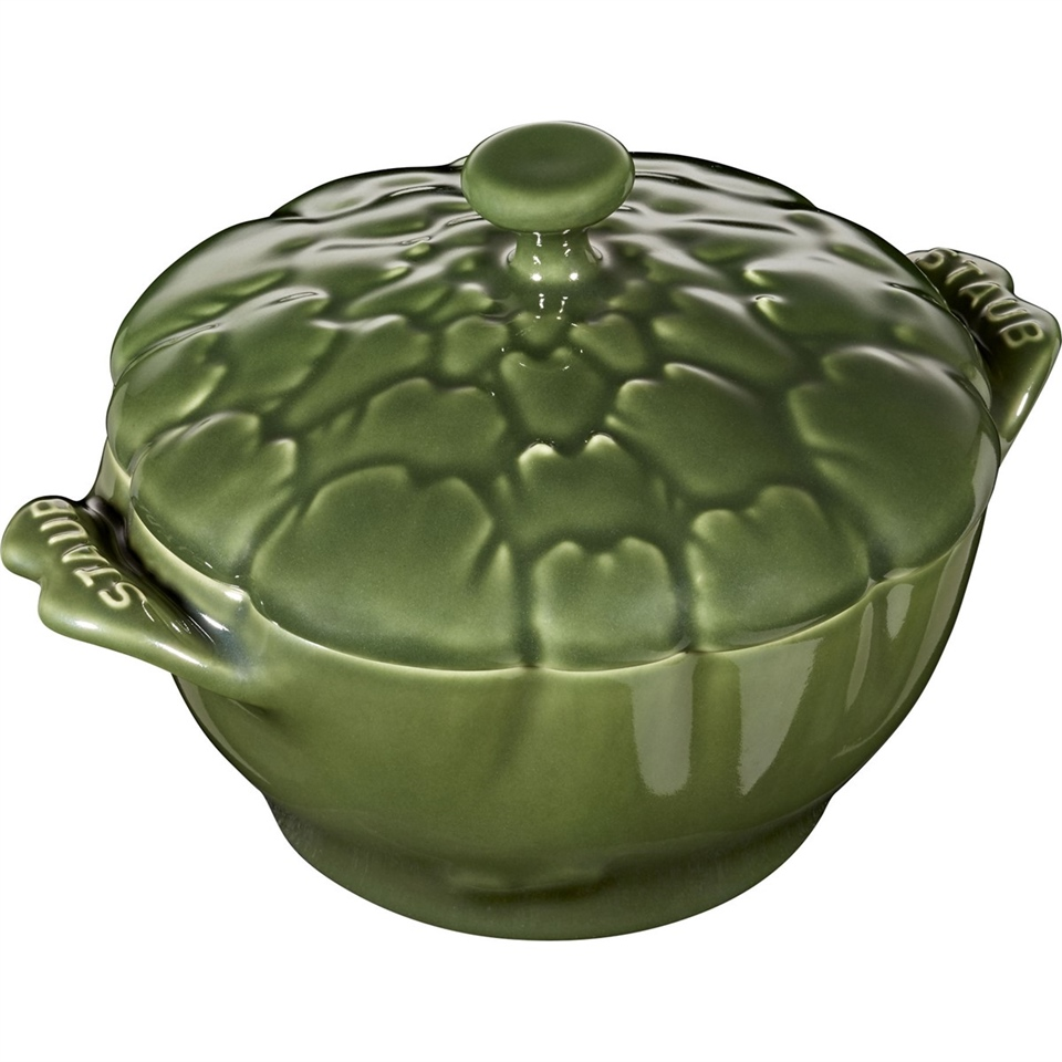 Staub Enginar Desenli Seramik Cocotte Kase 13 Cm 450 ML