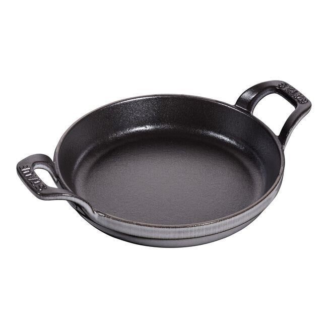 STAUB LA COCOTTE 16 CM DÖKÜM DEMİR SAHAN-FIRIN KABI GRAFİT GRİ - 405095520