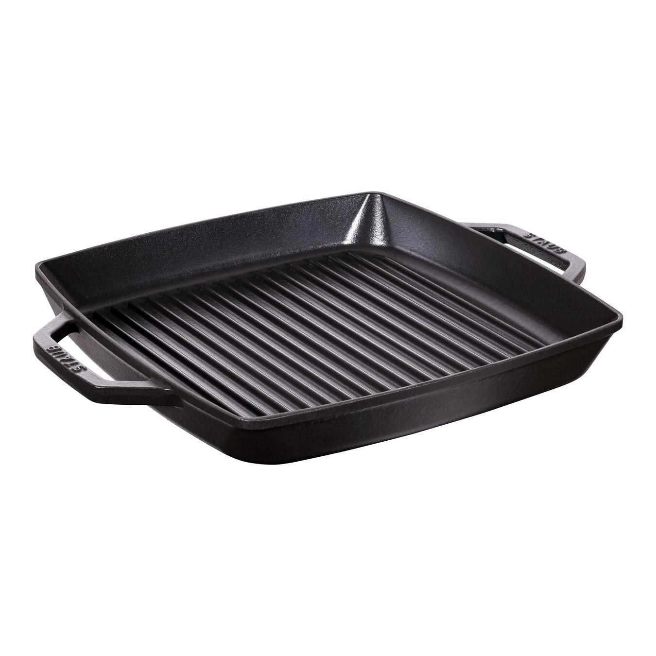 STAUB LA COCOTTE 33 CM DEMİR DÖKÜM IZGARA TAVA SİYAH - 405117830