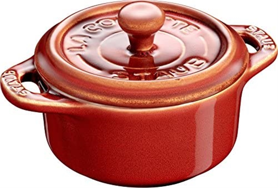 STAUB LA COCOTTE 4 1/4 ミニ　11㎝ Staub Mini Cocotte - 405119990| Gurellereticaret
