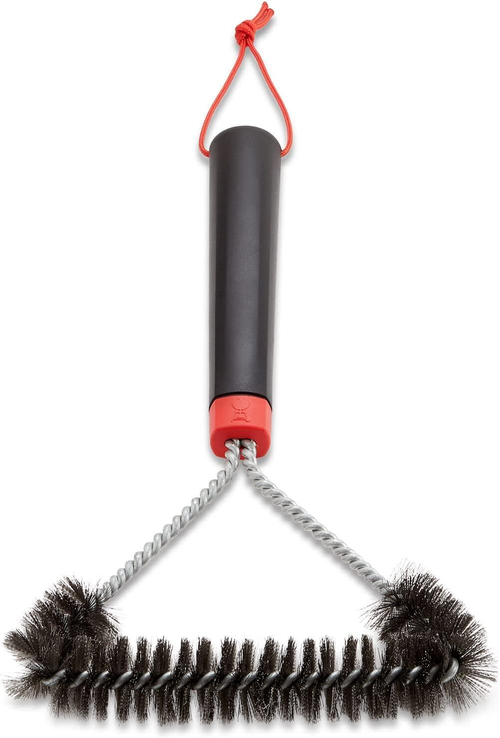 Weber 30 cm Three-Sided Grill Brush - Weber Üç Taraflı Mangal Izgara Fırçası 30 Cm - 6277