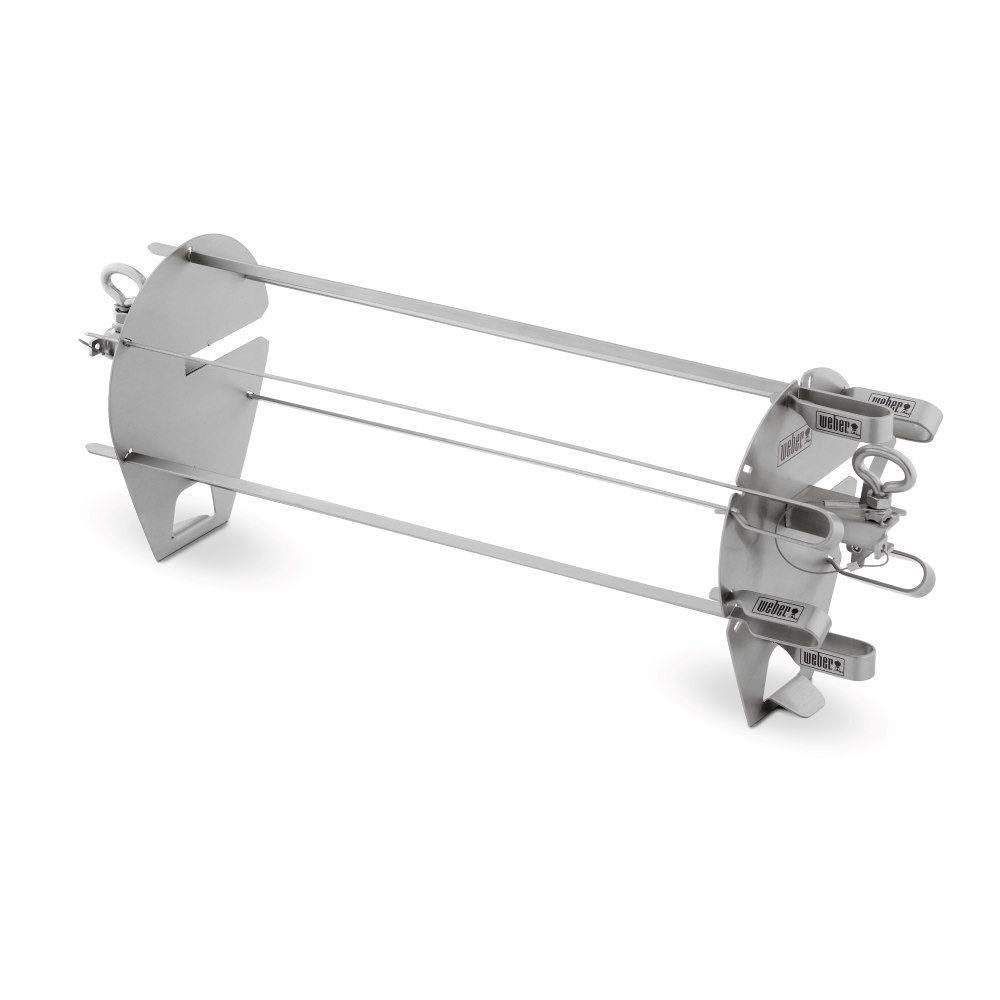 Weber Gümüş Çelik Dönen Şiş Seti - Crafted Rotisserie Skewers - 7685