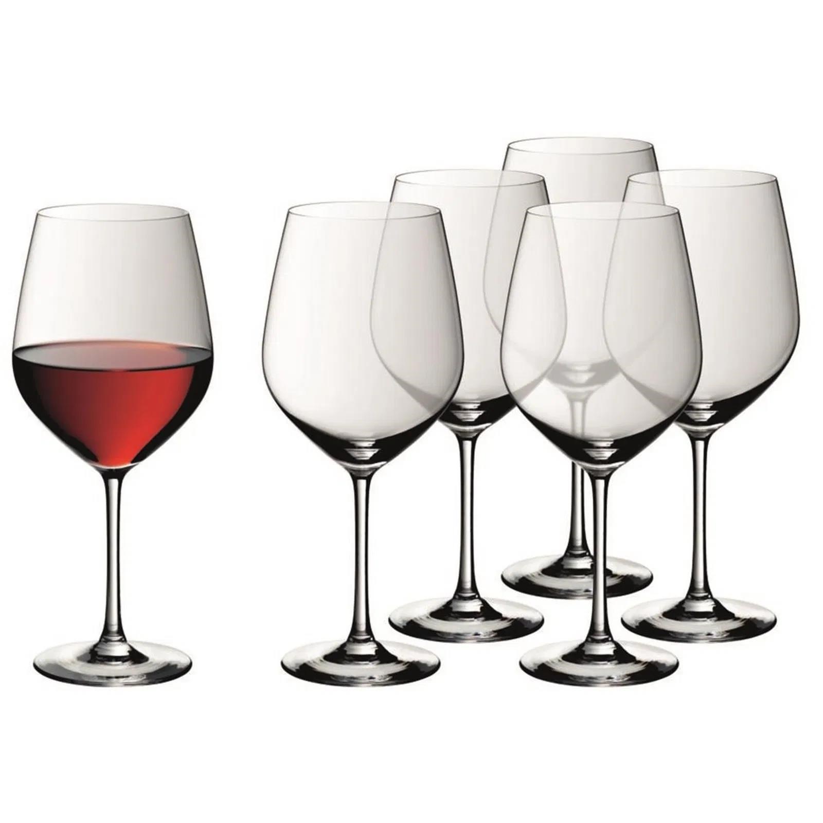 WMF Burgundy Şarap Kadehi 6 Parça