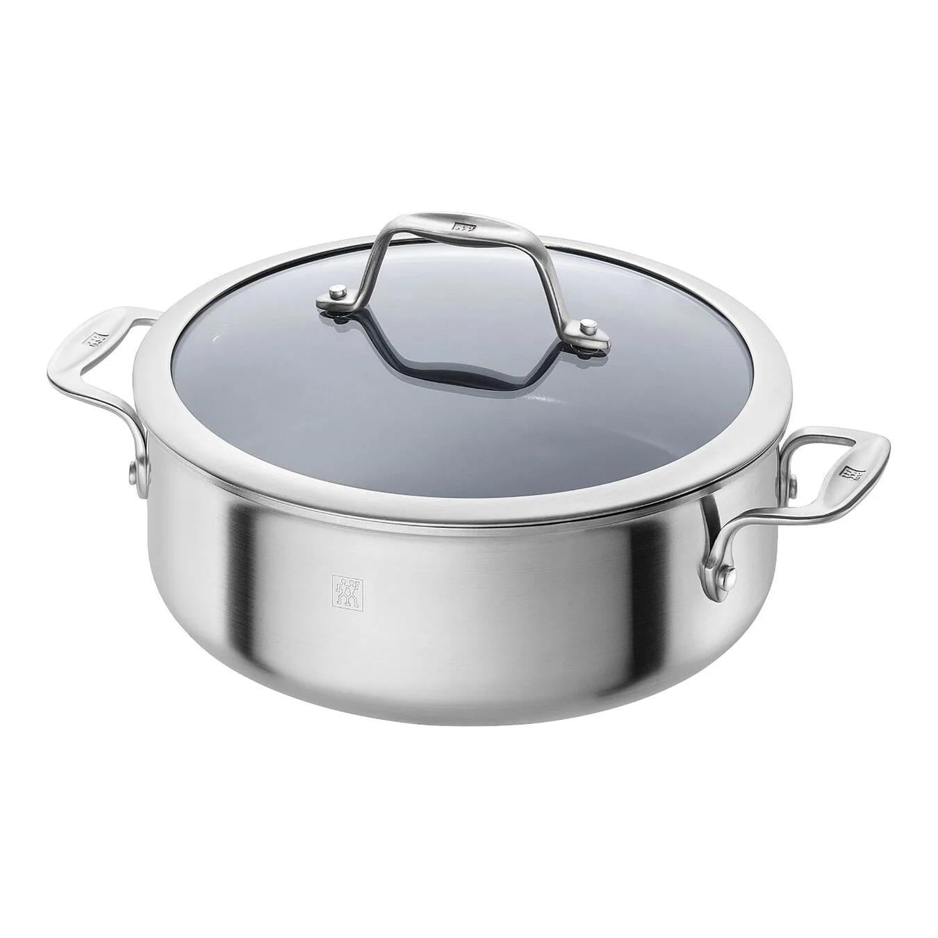 ZWILLING 2 Kulpu Cam Kapaklı Pilav Tenceresi