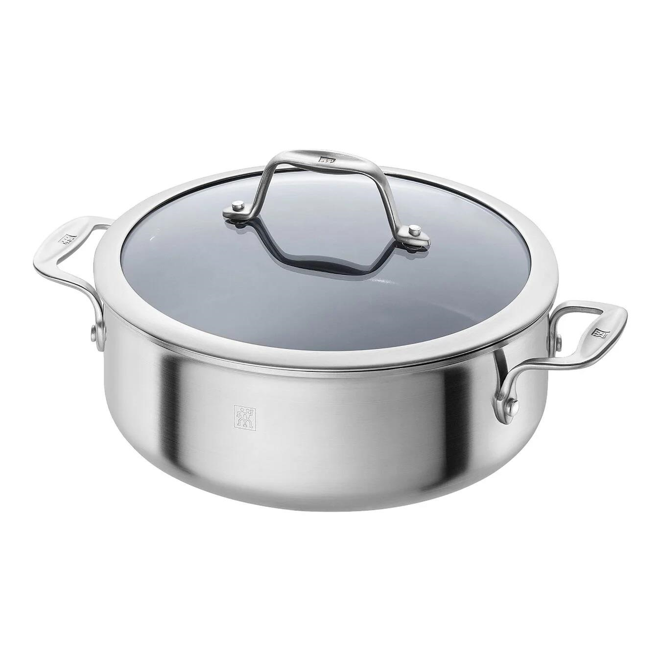 ZWILLING 2 Kulpu Cam Kapaklı Pilav Tenceresi