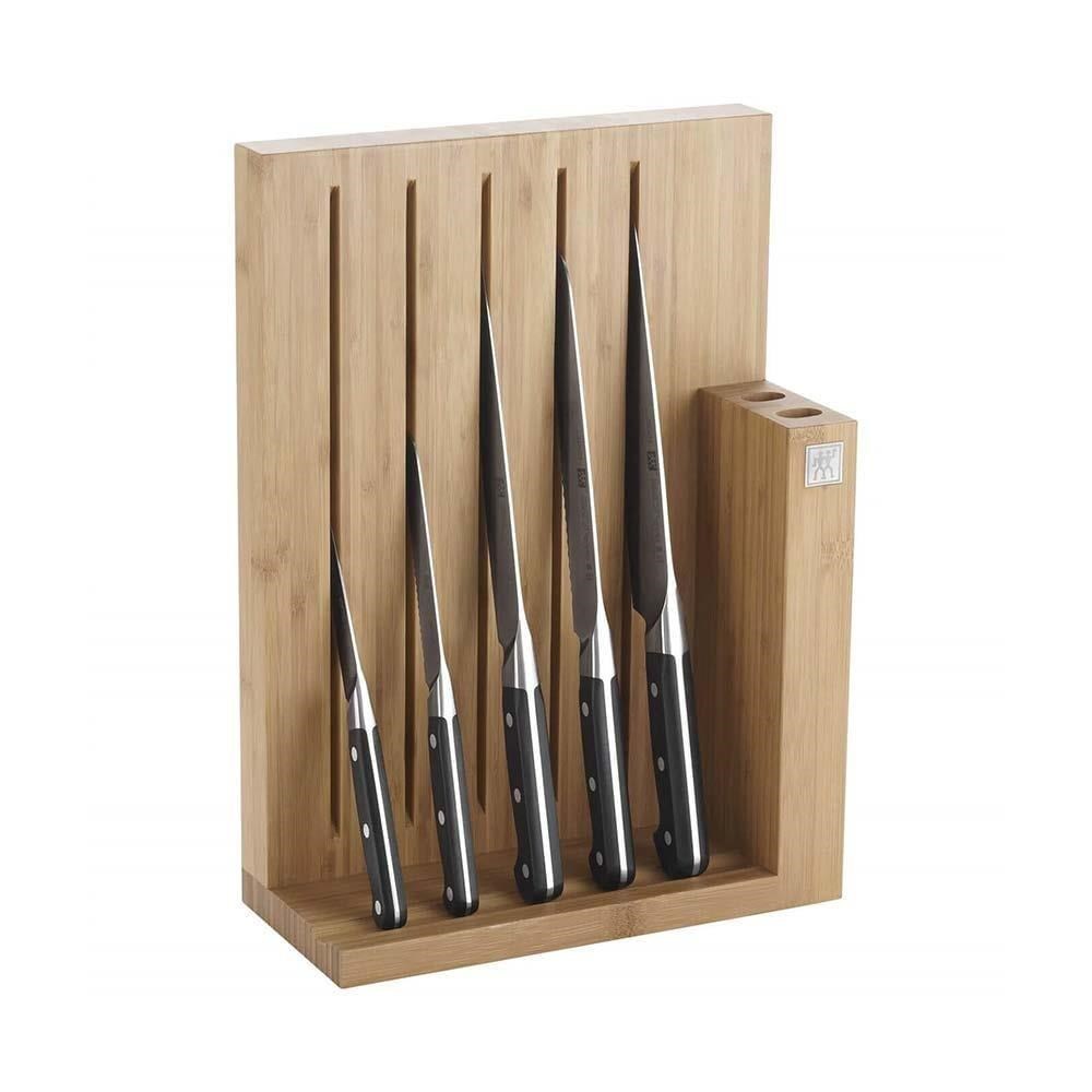 ZWILLING 6 Parça Blok Bıçak Seti - Bambu Ahşap Bloklu - 384380000