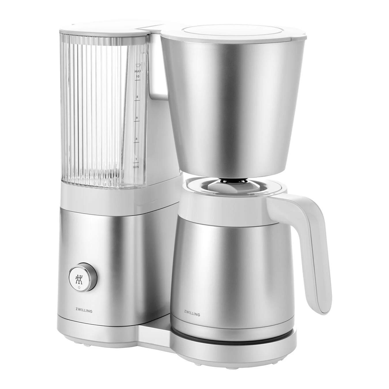 ZWILLING Enfinigy Drip Filtre Kahve Makinesi, 1,25Lt Gümüş Beyazı - 531060000