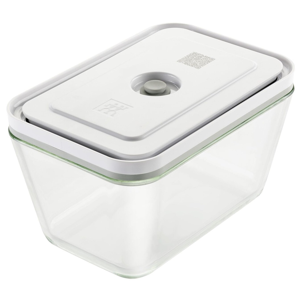 ZWILLING Fresh&Save Vakumlu Saklama Kabı L Borosilikat Cam Gri