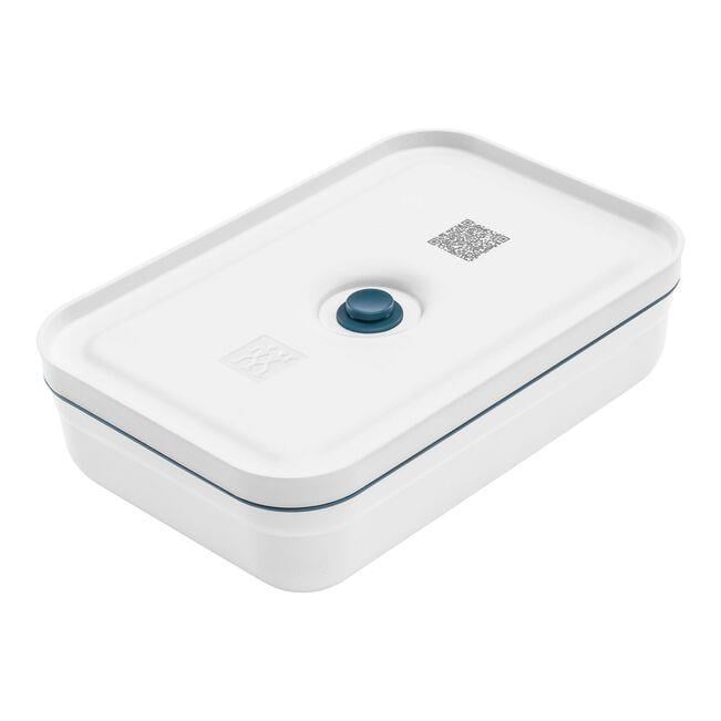 Zwilling Fresh&Save Vakumlu Yemek Taşıma Kabı L Düz Plastik Beyaz-Akdeniz Mavisi - 368013110