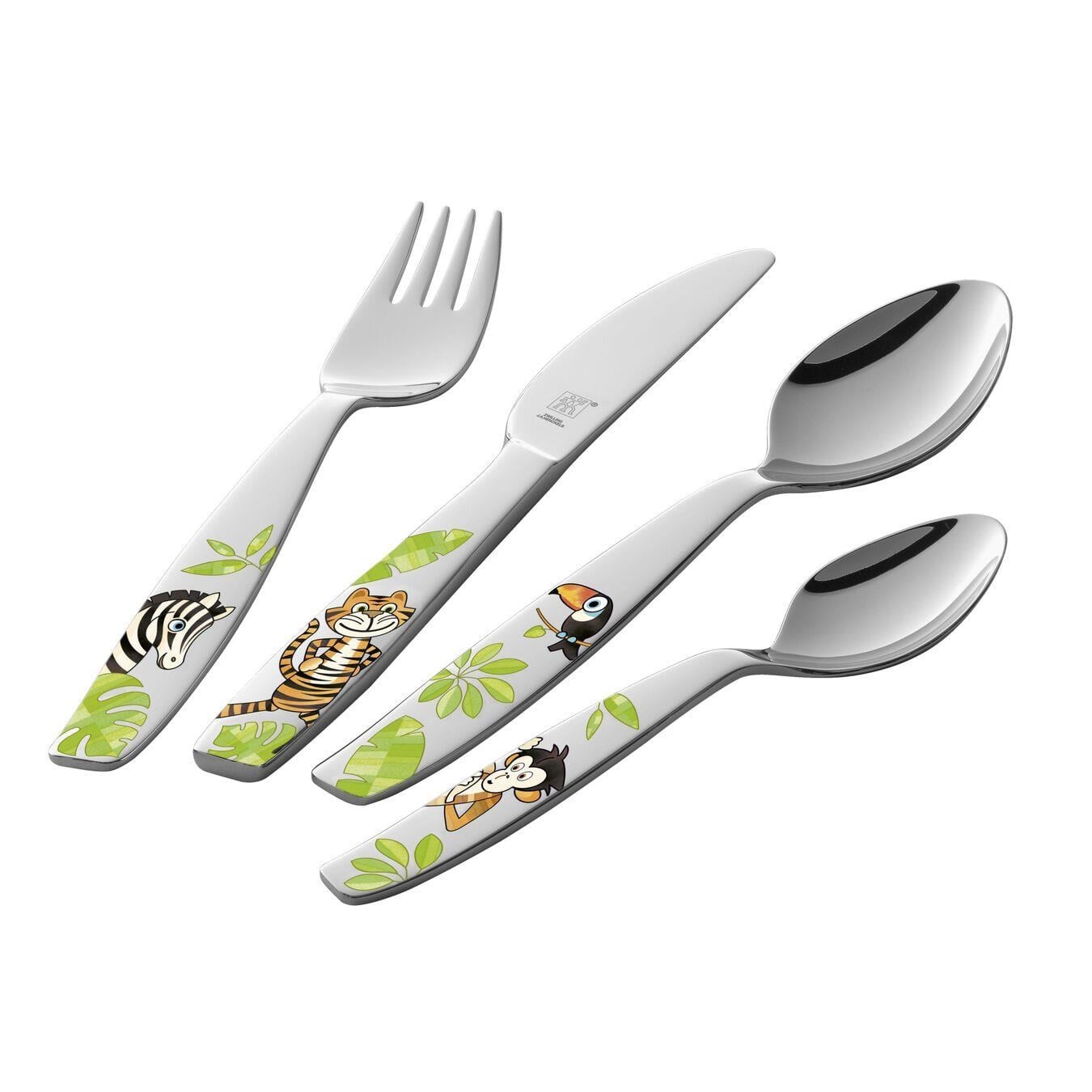 Zwilling Jungle Çocuk Çatal Kaşık Bıçak Seti 4 Parça - 1026662