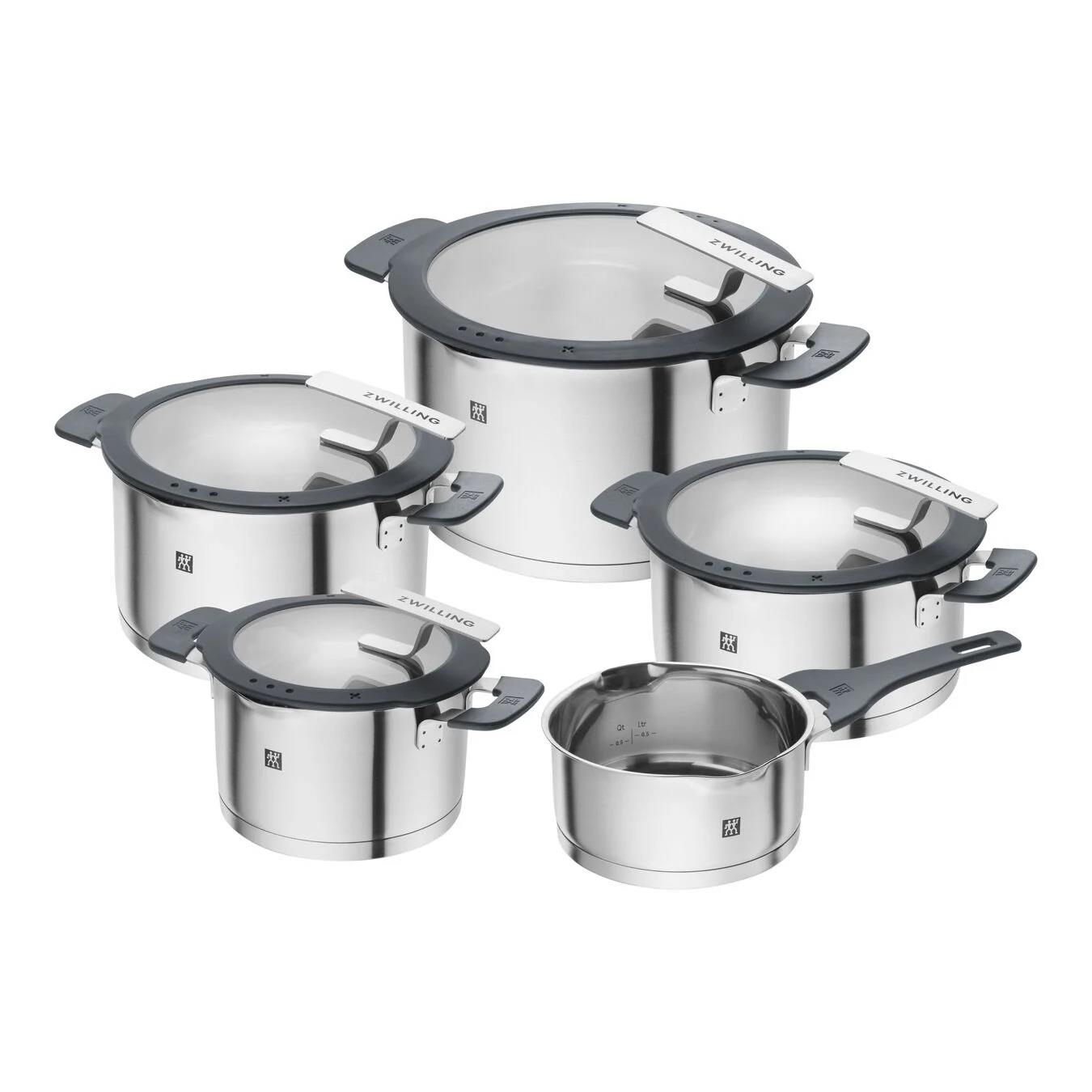 ZWILLING Simplify 5-Parça Paslanmaz Çelik Tencere Seti - 668700050