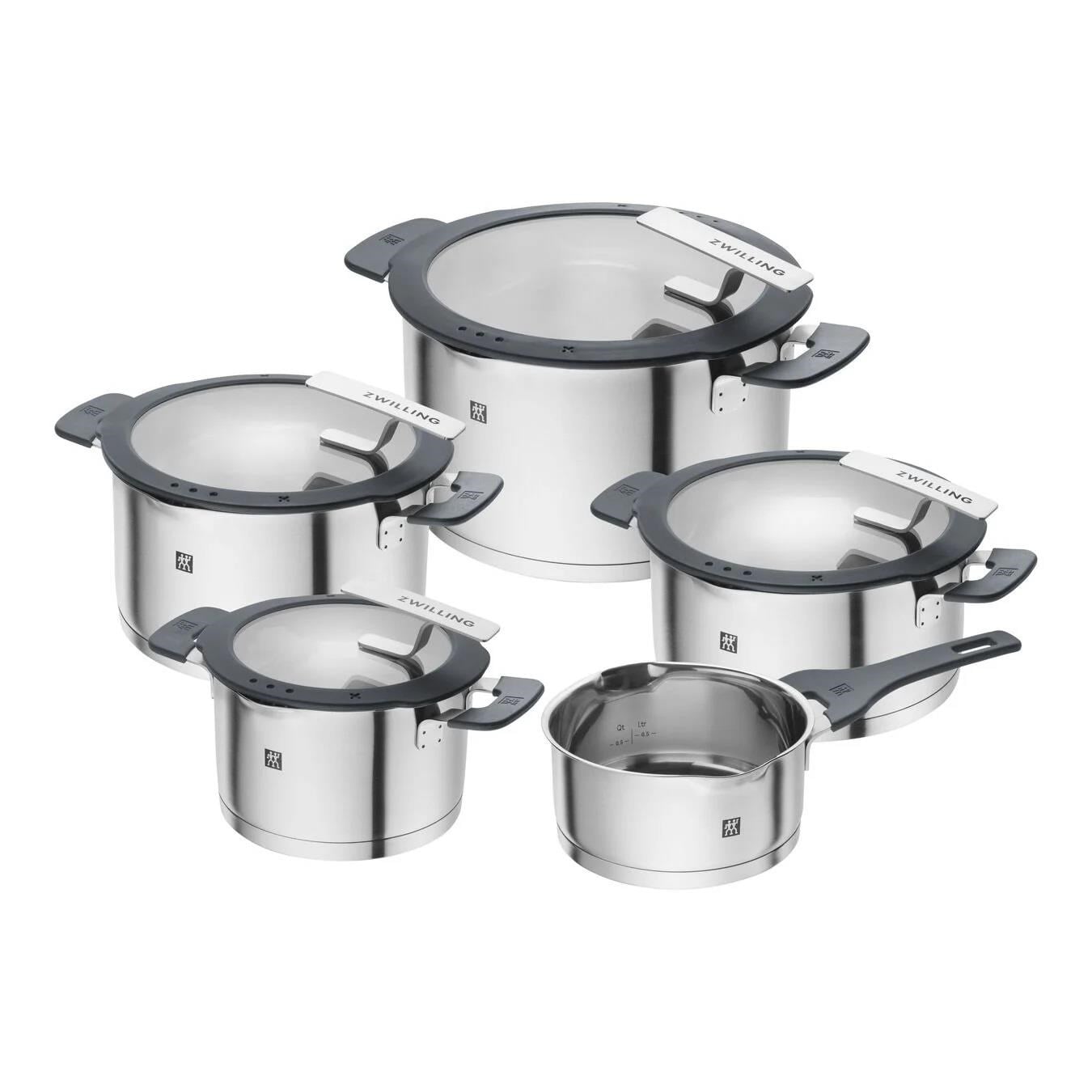 ZWILLING Simplify 5-Parça Paslanmaz Çelik Tencere Seti - 668700050