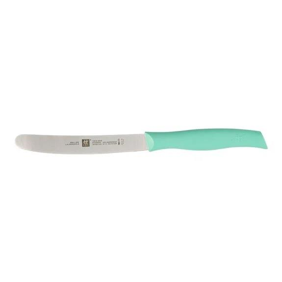 Zwilling Twin Grip 12cm Dalgalı Kenar Çok Amaçlı Bıçak Yeşil