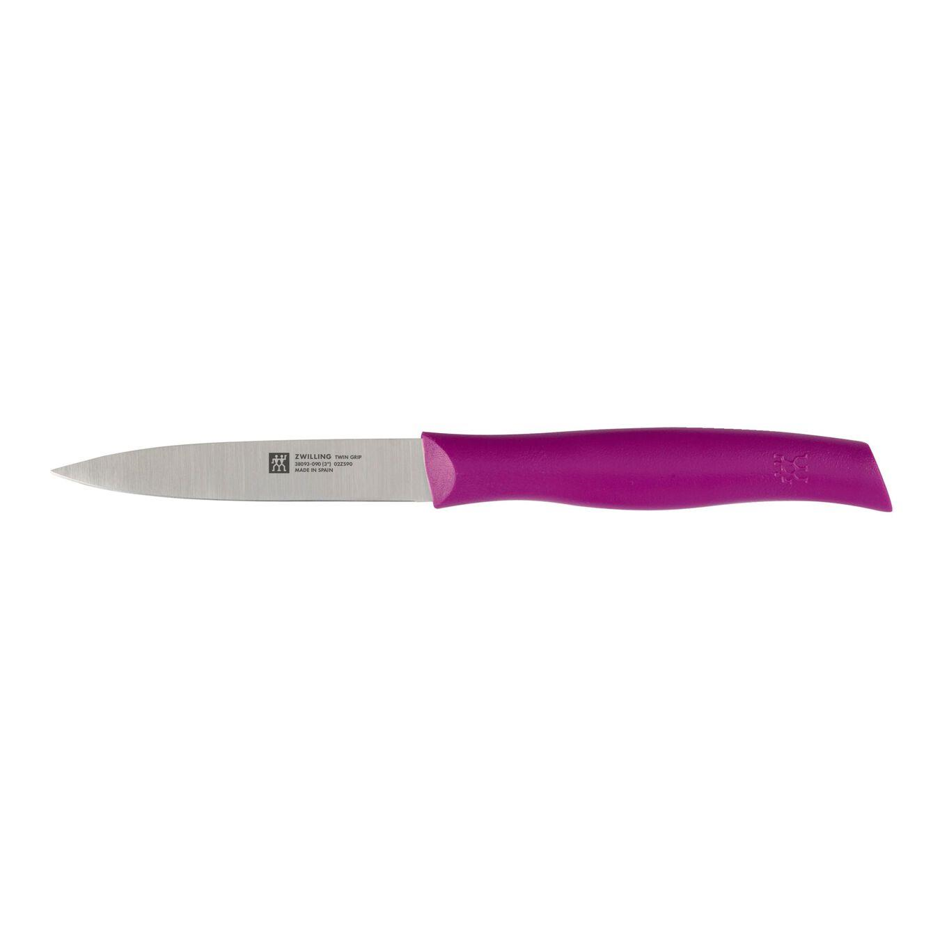 Zwilling Twin Grip 9cm Paslanmaz Çelik Soyma Doğrama Bıçağı Pembe