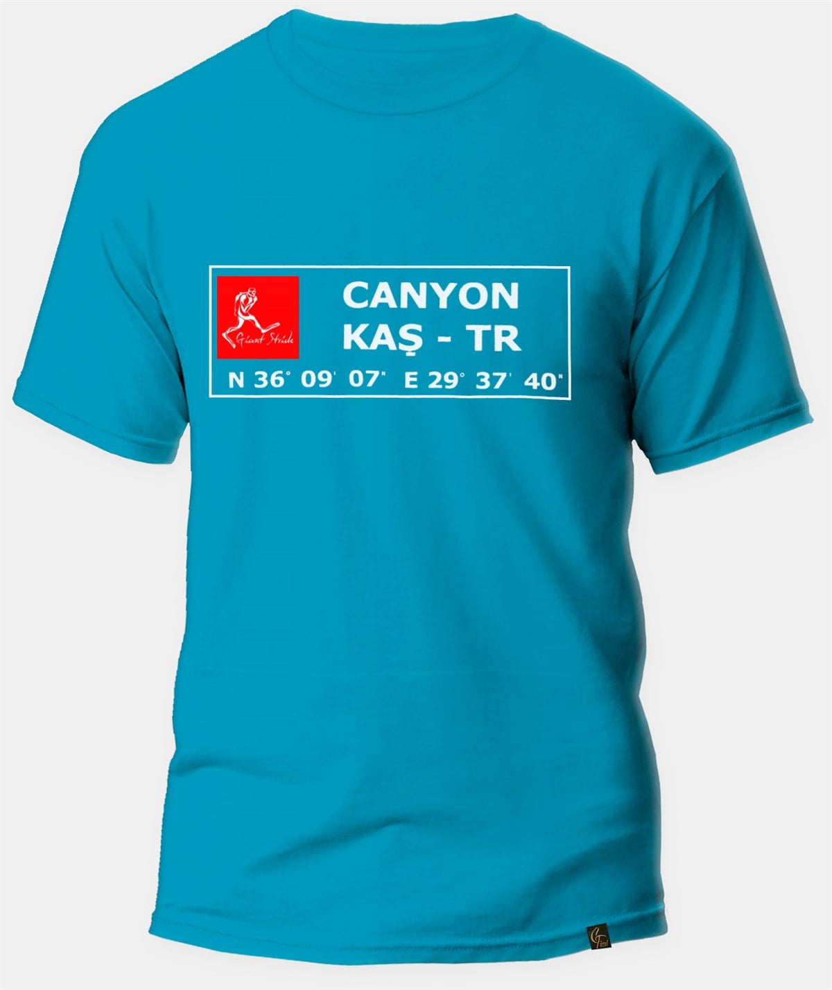 Canyon T-Shirt Turquoise