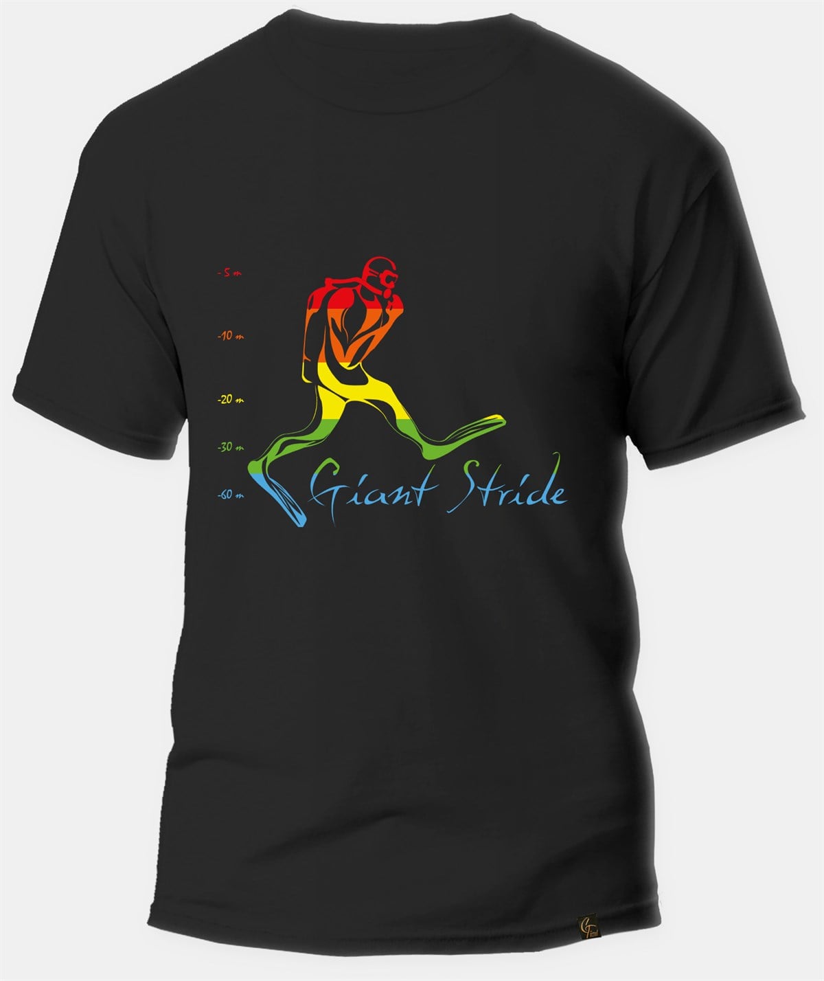 Deep Meter T-Shirt Black