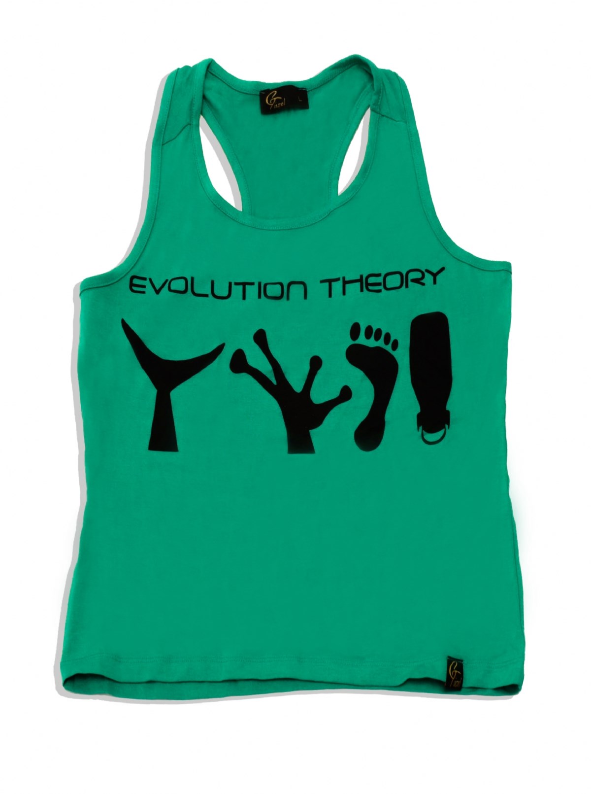 EVOLUTION THEORY RACERBACK TANK TOP GREEN