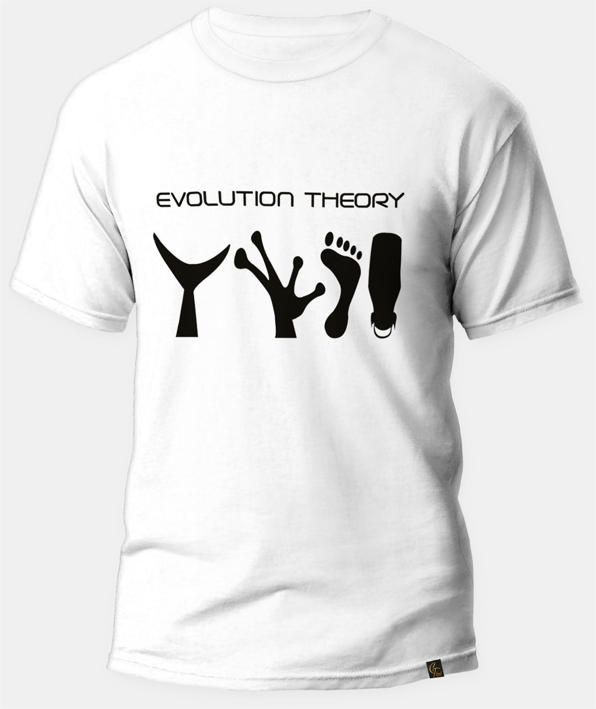 Evolution Theory T-Shirt White