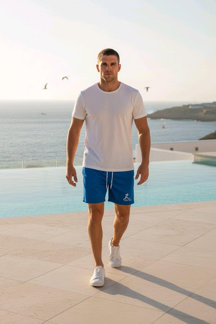 Giant Stride Dri Fit Navy Short