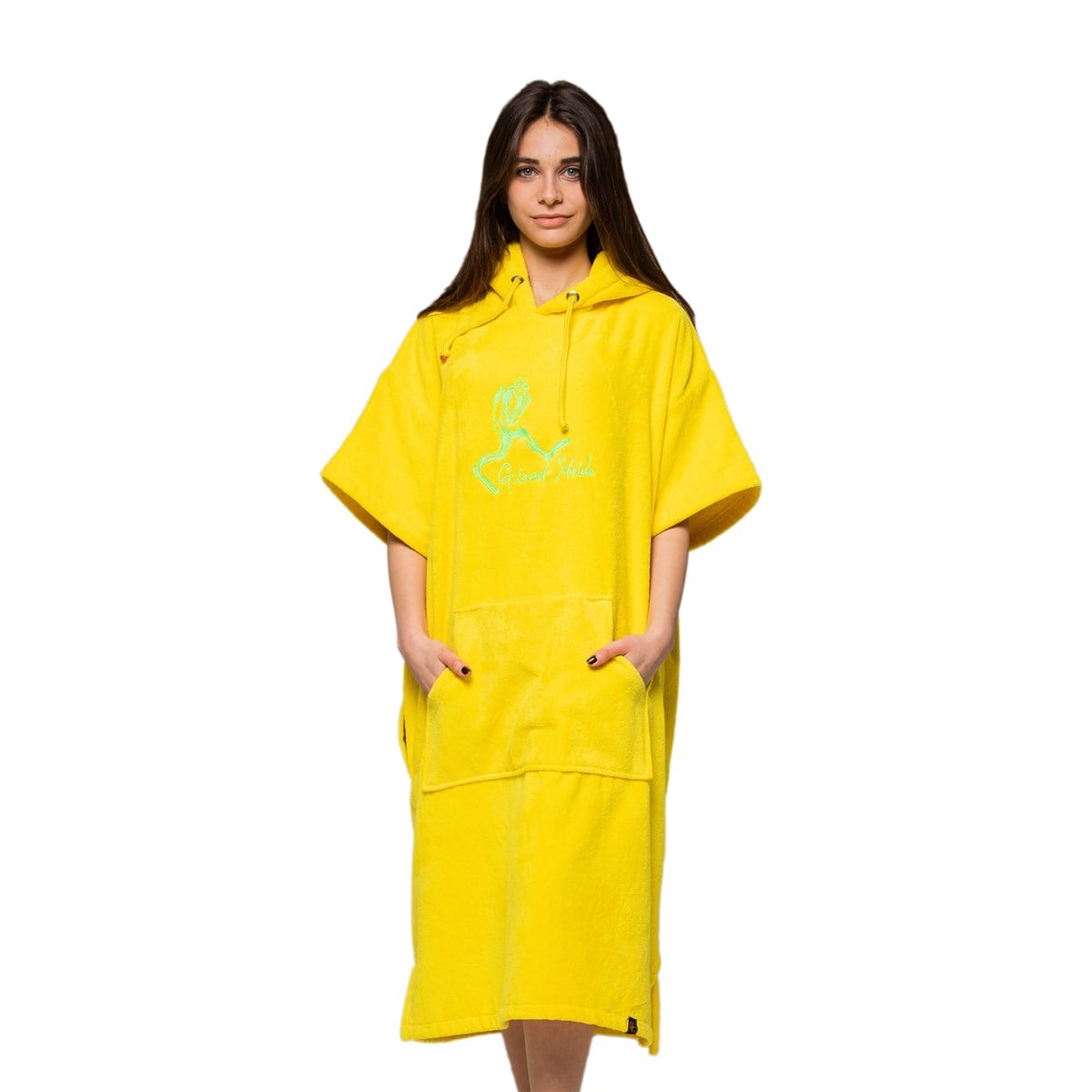 GIANT STRIDE PONCHO YELLOW