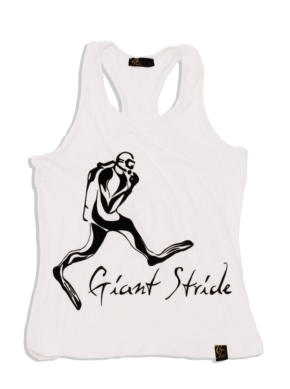 GIANT STRIDE RACERBACK TANK TOP WHITE