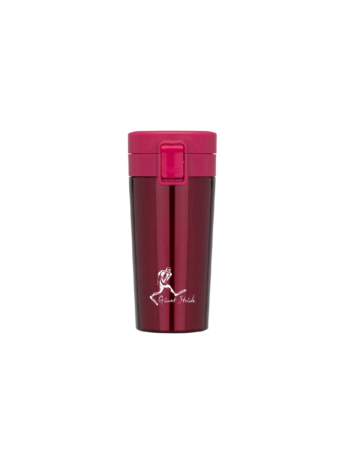 GIANT STRIDE THERMO MUG CLARET RED
