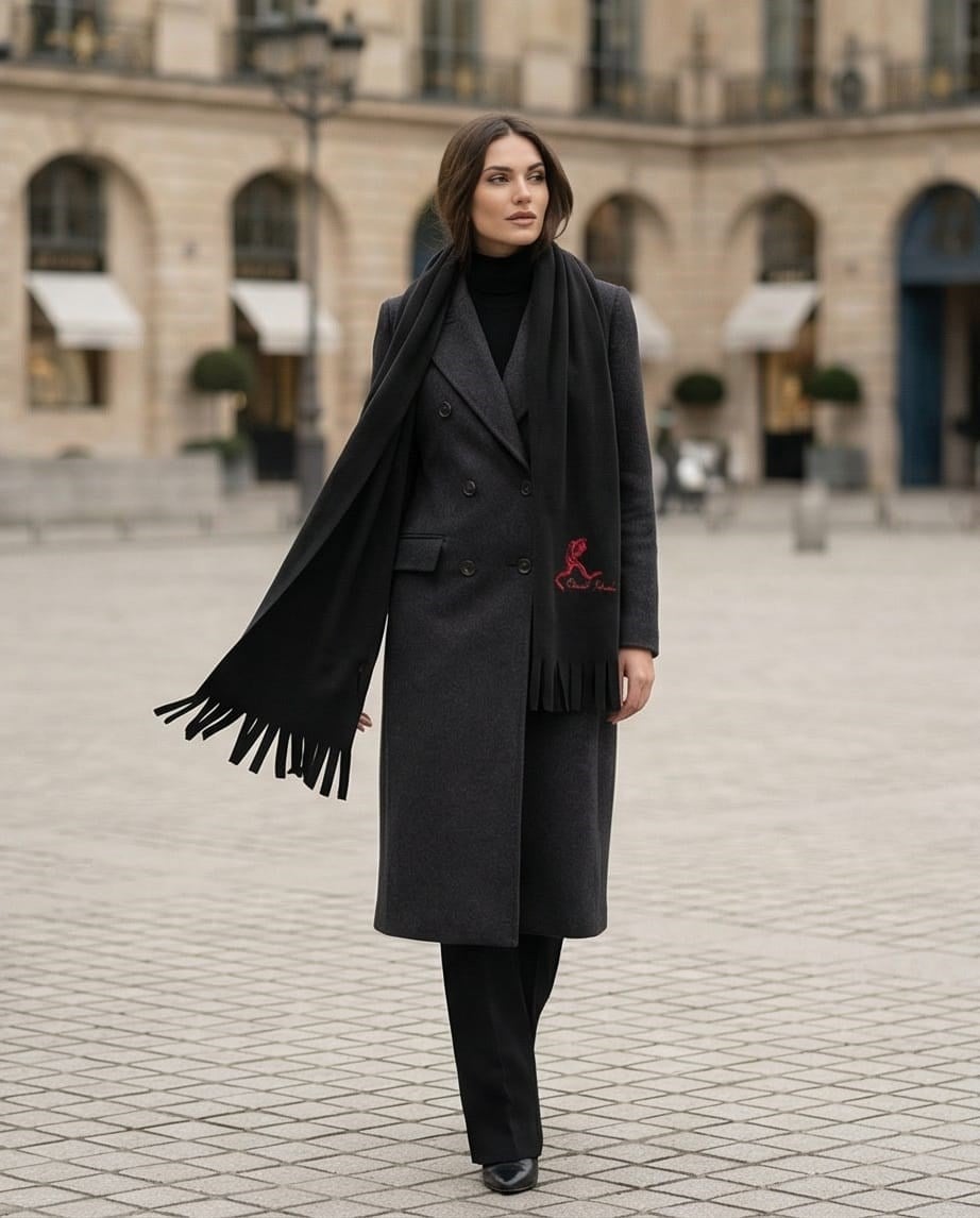 Polar Scarf Black