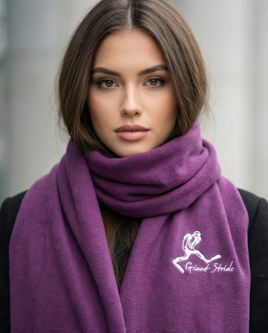 Polar Scarf Claret Red
