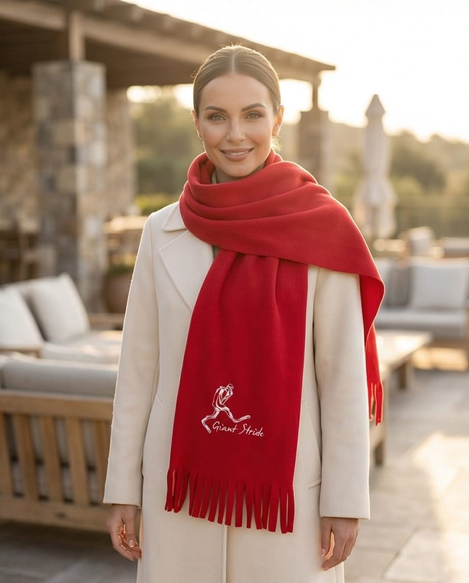 Polar Scarf Red