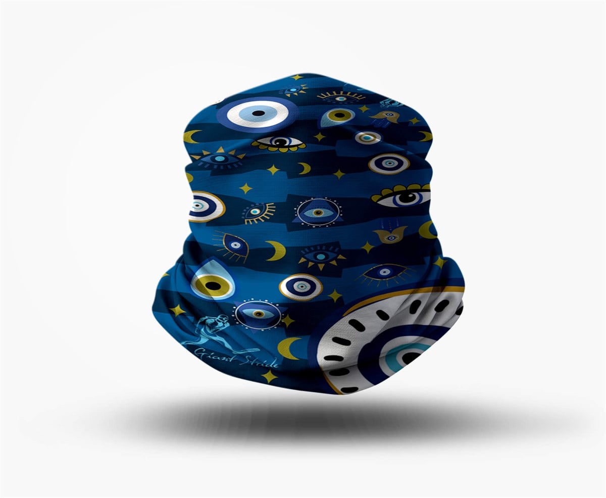 Scuba Tube Evil Eye Navy