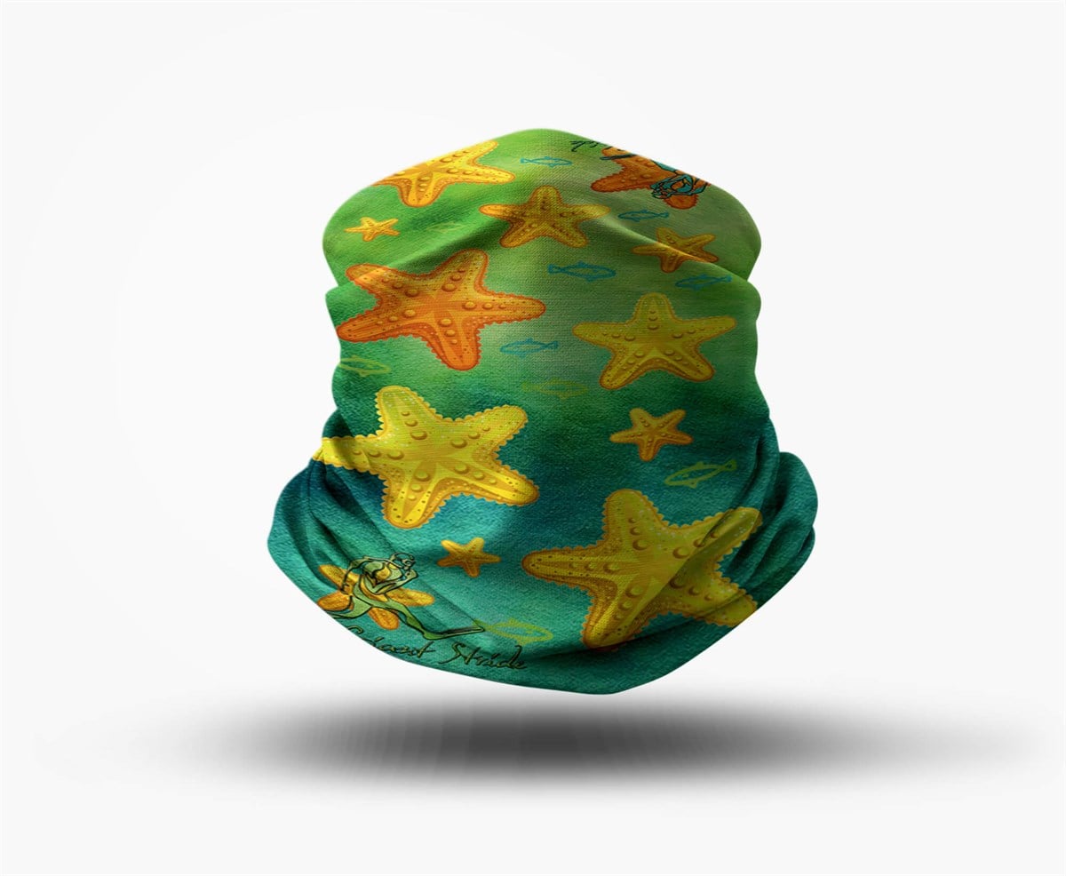 Scuba Tube Sea Star Green