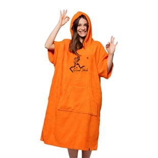 GIANT STRIDE PONCHO ORANGE