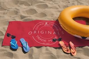 Original Dive Fashion Kırmızı Plaj Havlusu