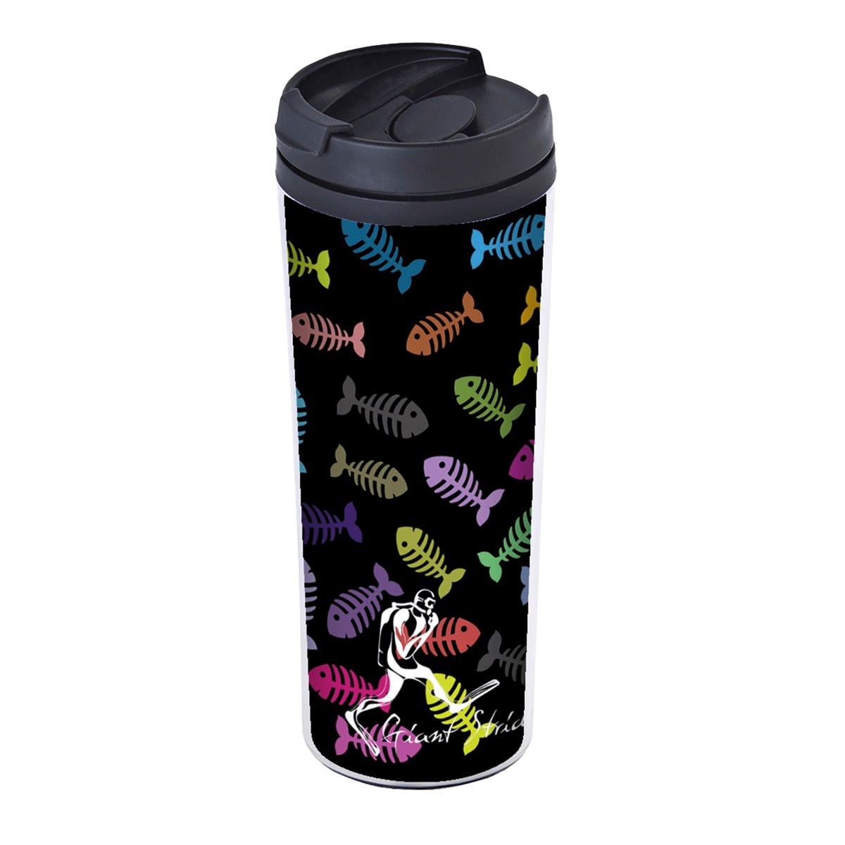 Fish Bone Colored Tumbler