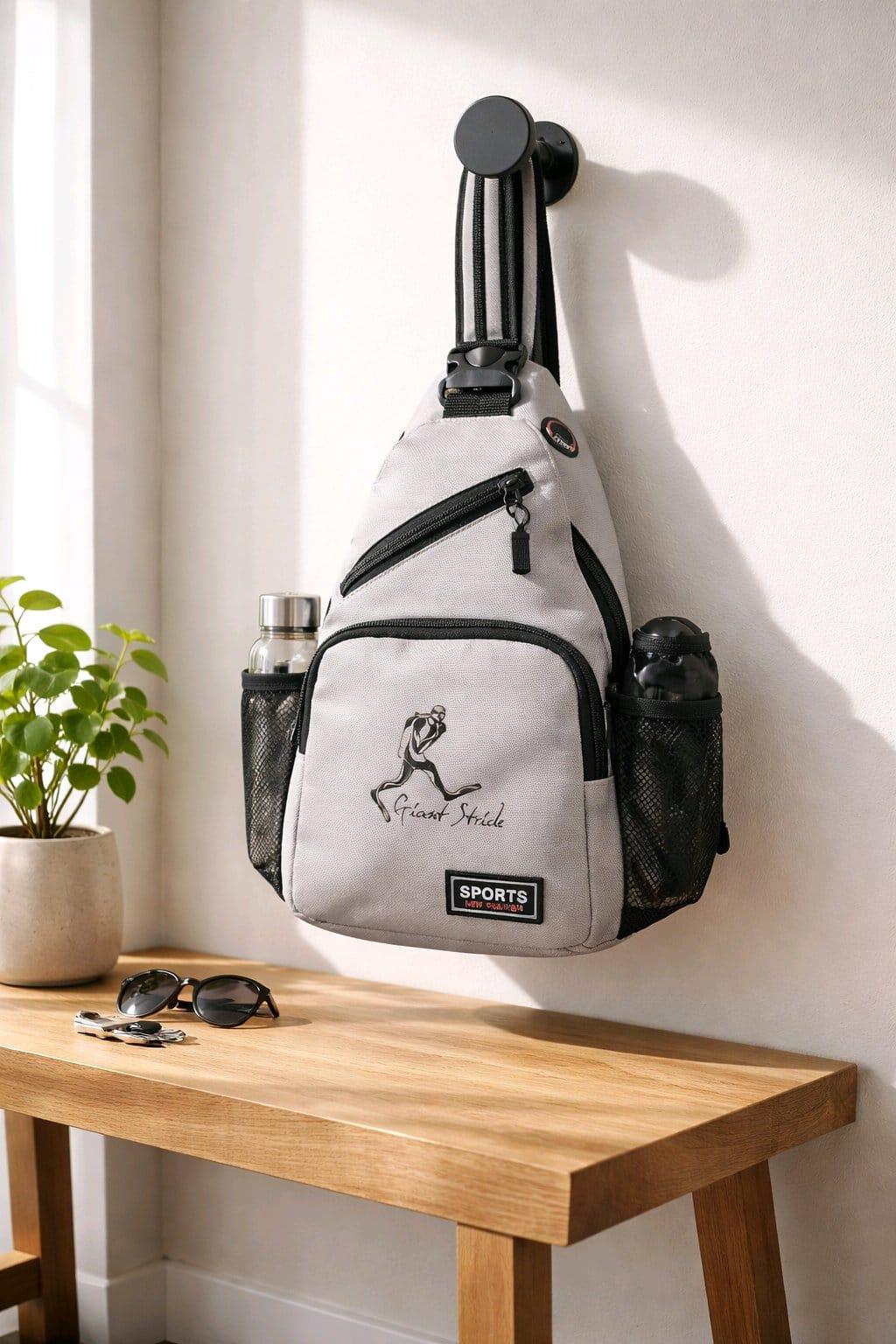 Giant Stride Crossbody Sling White