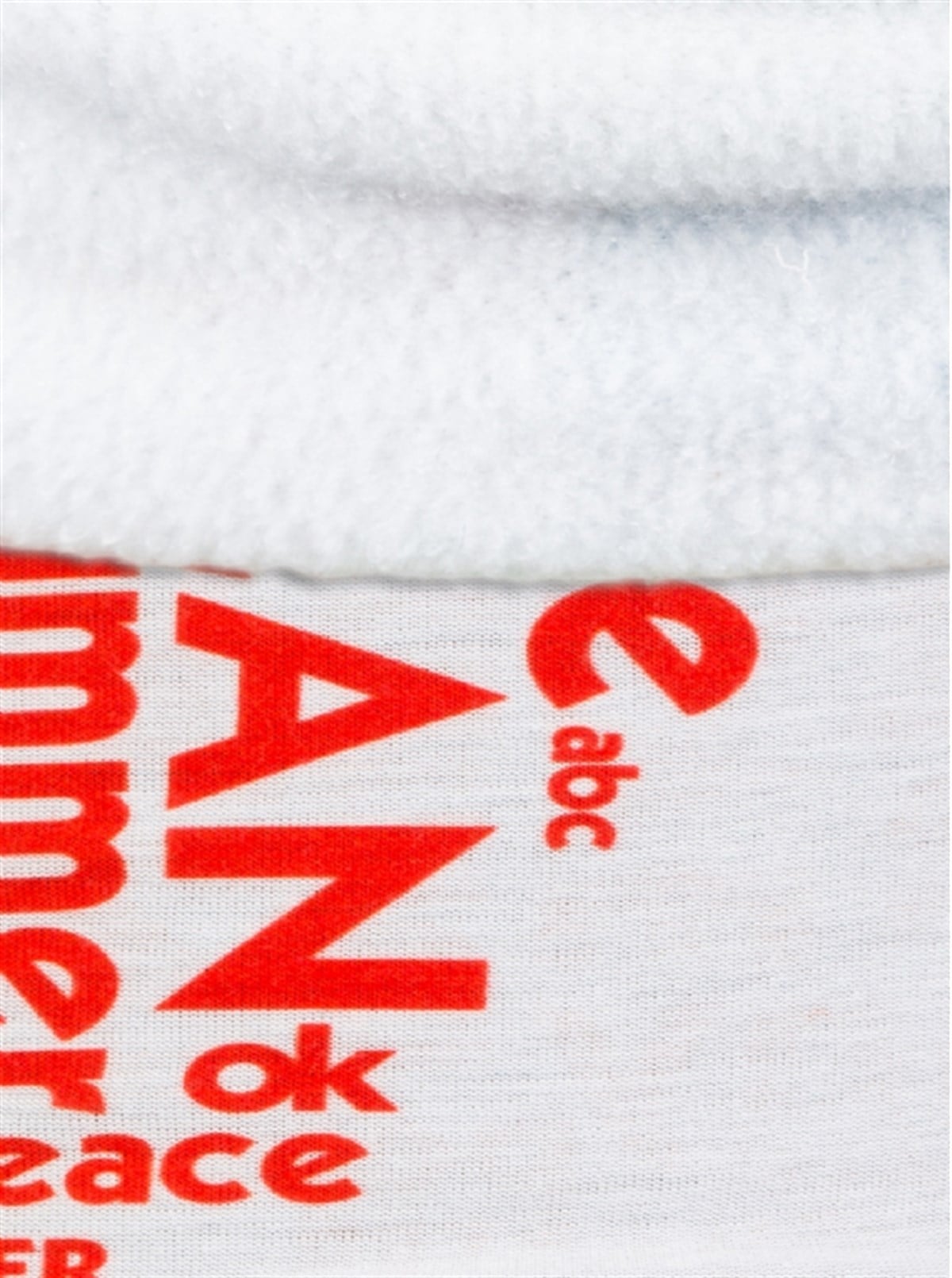 Snow Tube Words Flag