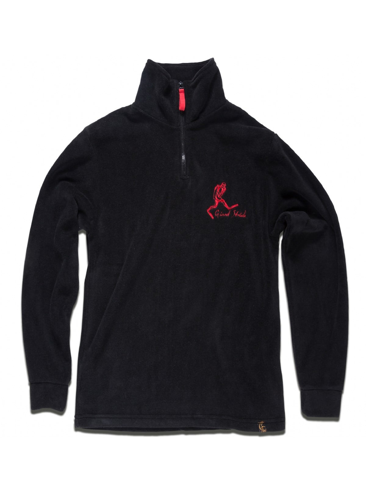 Half Zipper Polar Black