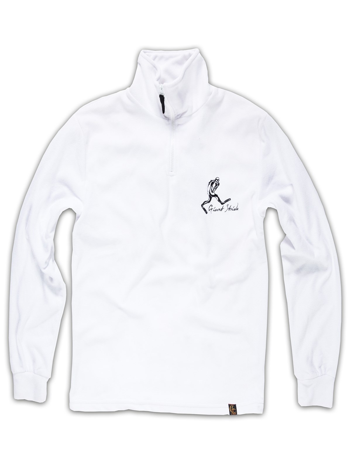 Half Zipper Polar White