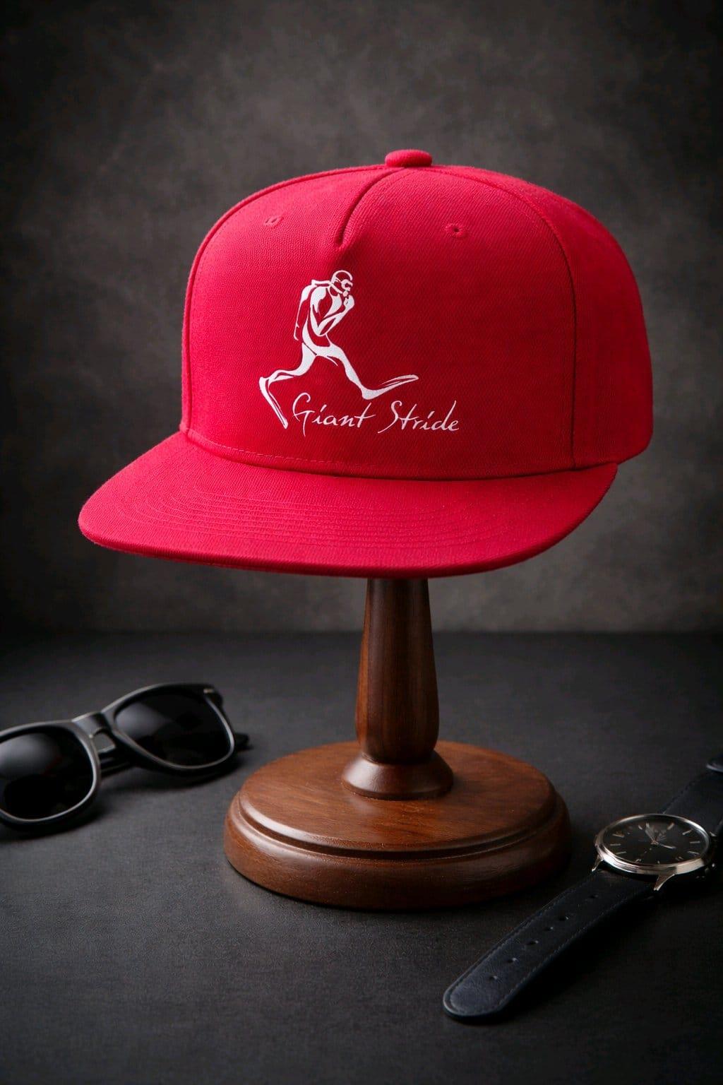 Giant Stride Snapback Cap Red