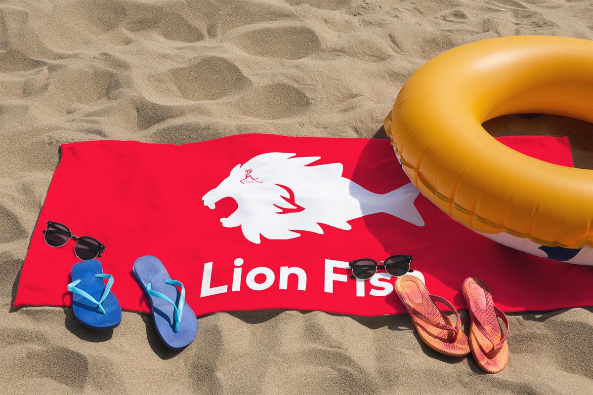 Lion Fish Plaj Havlusu