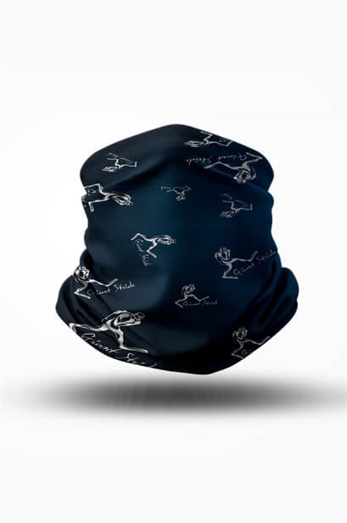 Scuba Tube Blue Square