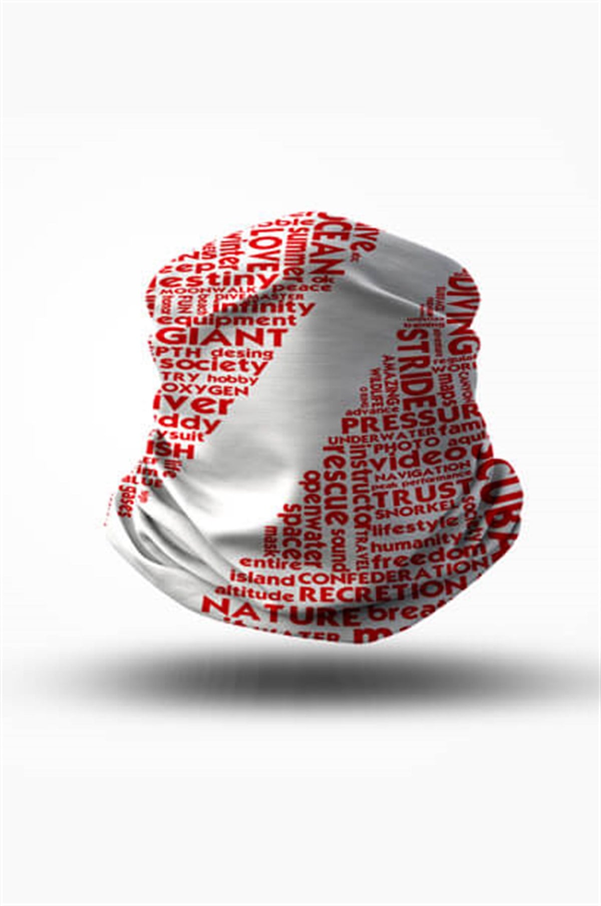 Scuba Tube Words Flag